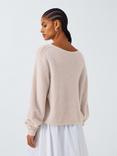 Marella Tania Boat Neck Jumper, Natural