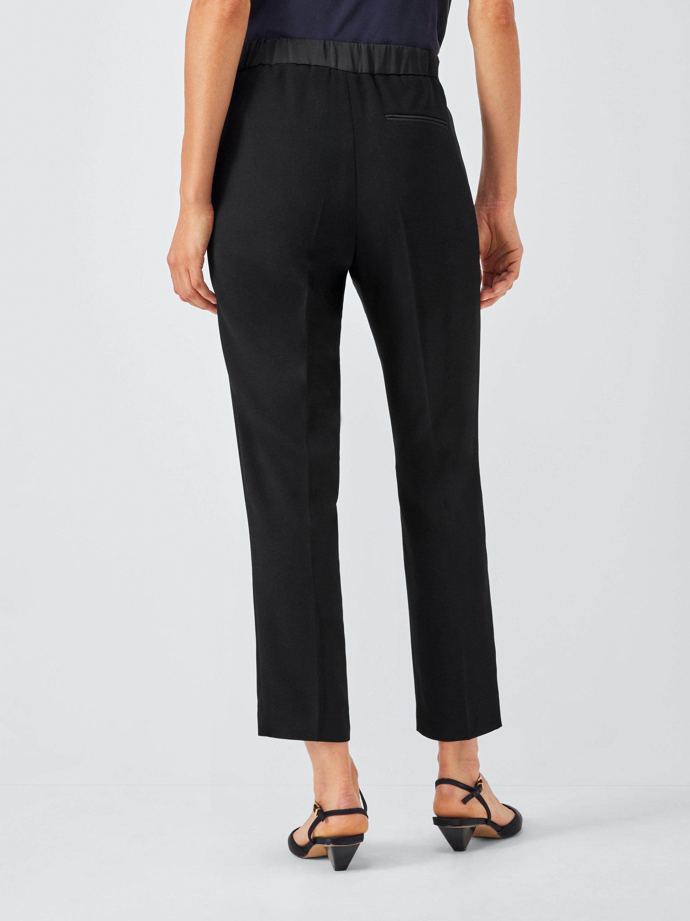 Product image 2 of 6, which shows Marella Izabel Tailored Trousers, Black, 6