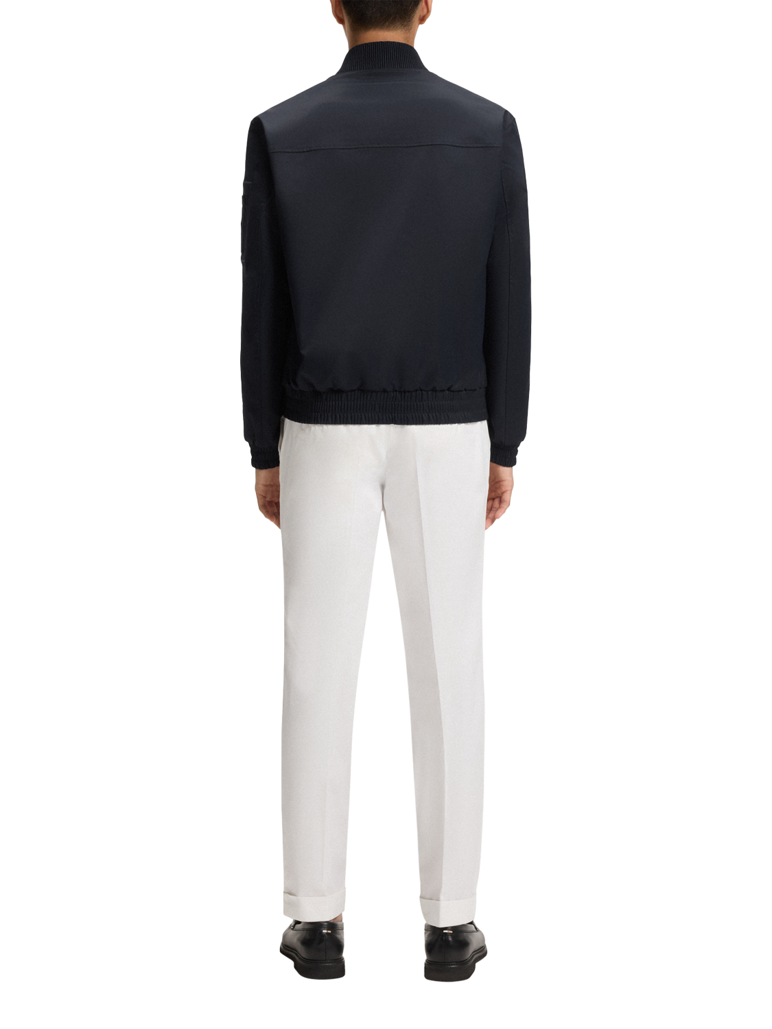 Product image 2 of 6, which shows BOSS Bomber Jacket, Dark Blue, 36R