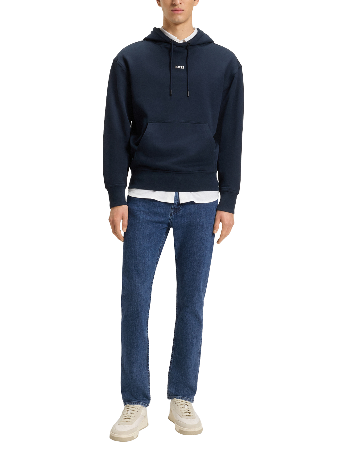 Product image 3 of 6, which shows HUGO BOSS BOSS Slim Fit Jeans, Bright Blue, 32R