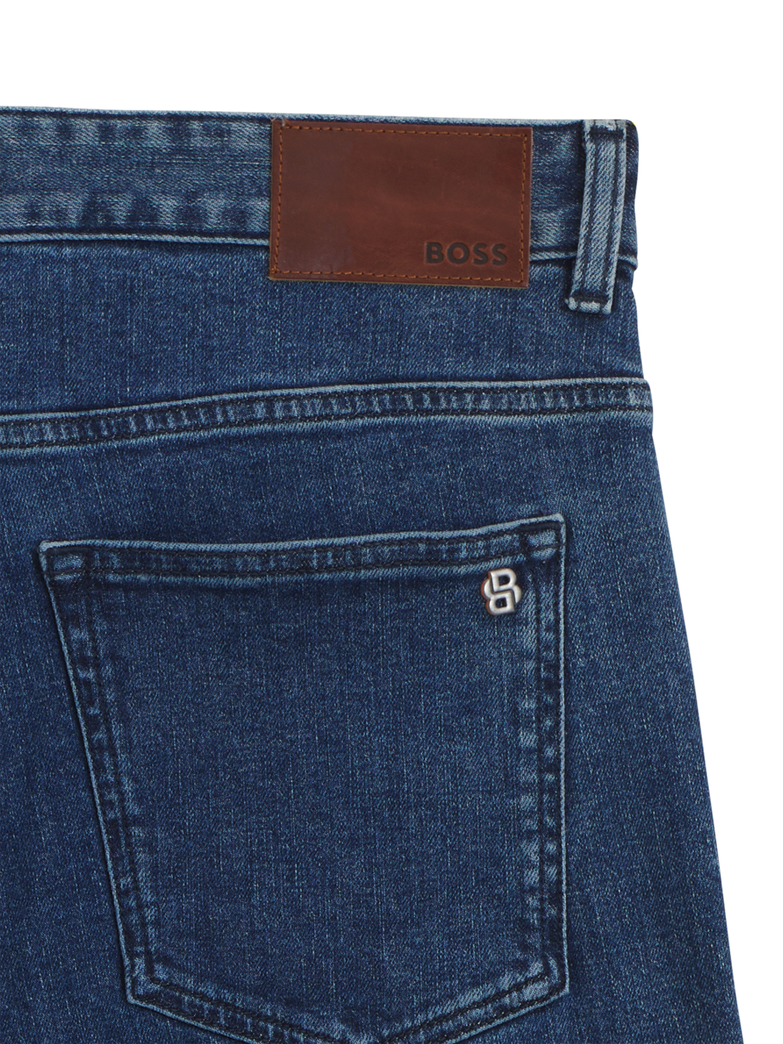 Product image 5 of 6, which shows HUGO BOSS BOSS Slim Fit Jeans, Bright Blue, 32R