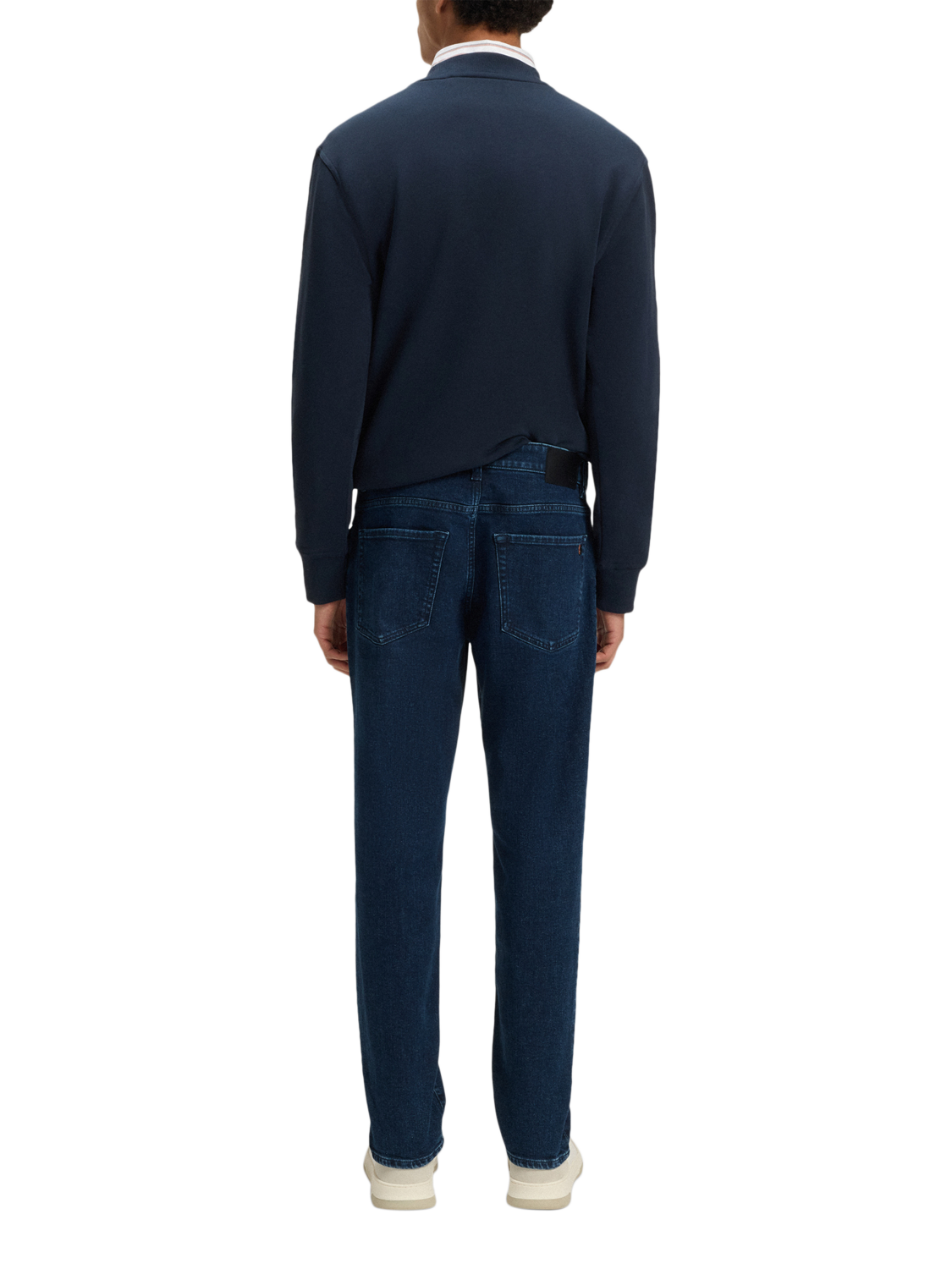 Product image 2 of 6, which shows HUGO BOSS BOSS Regular Fit Jeans, Navy, 33L