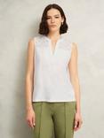 Hobbs Suzanna Broderie Anglaise Top, Hobbs White