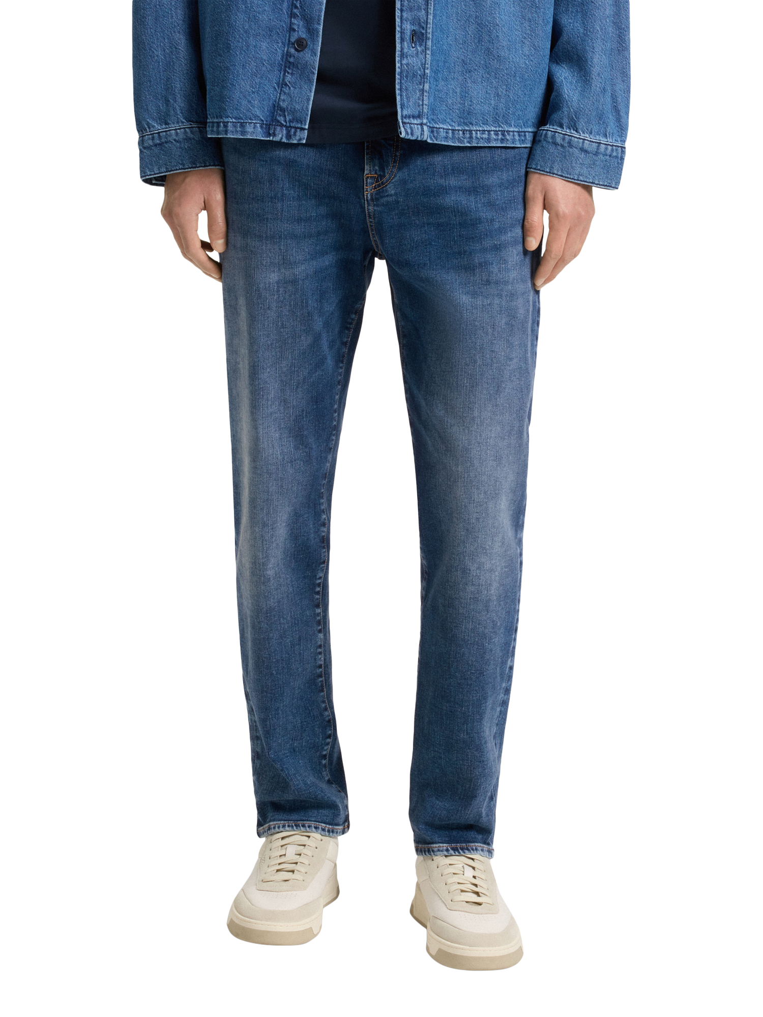 Product image 1 of 6, which shows HUGO BOSS BOSS Regular Fit Jeans, Bright Blue, 31R