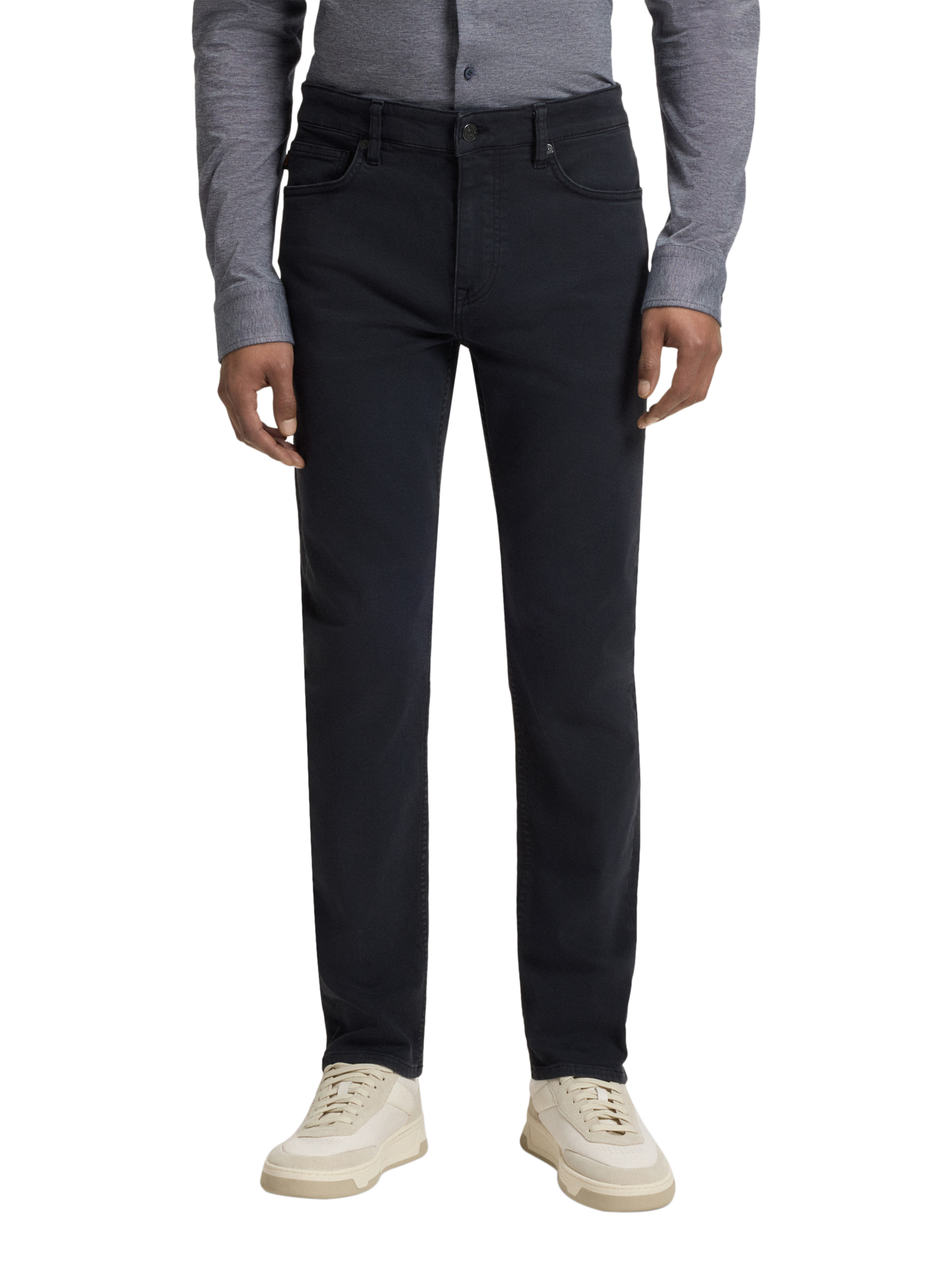 Product image 1 of 6, which shows BOSS Slim Fit Jeans, Dark Blue, 30R