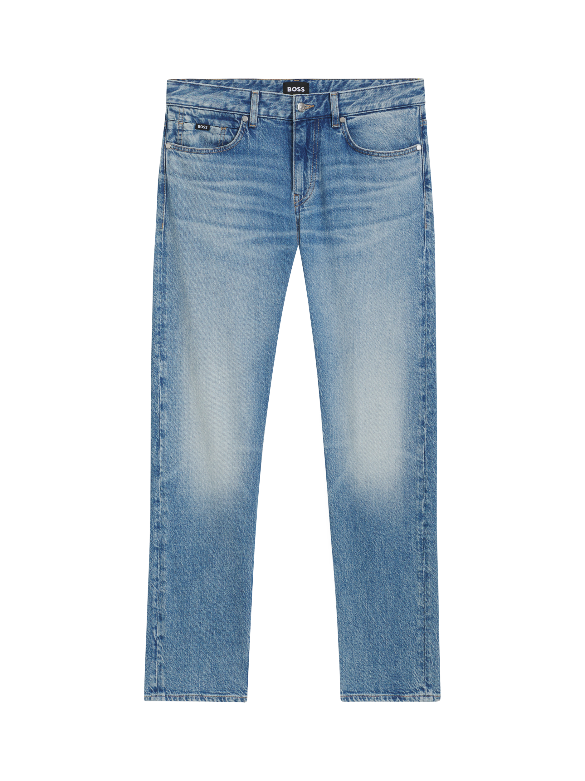 Product image 4 of 6, which shows BOSS Slim Fit Jeans, Bright Blue, 32R