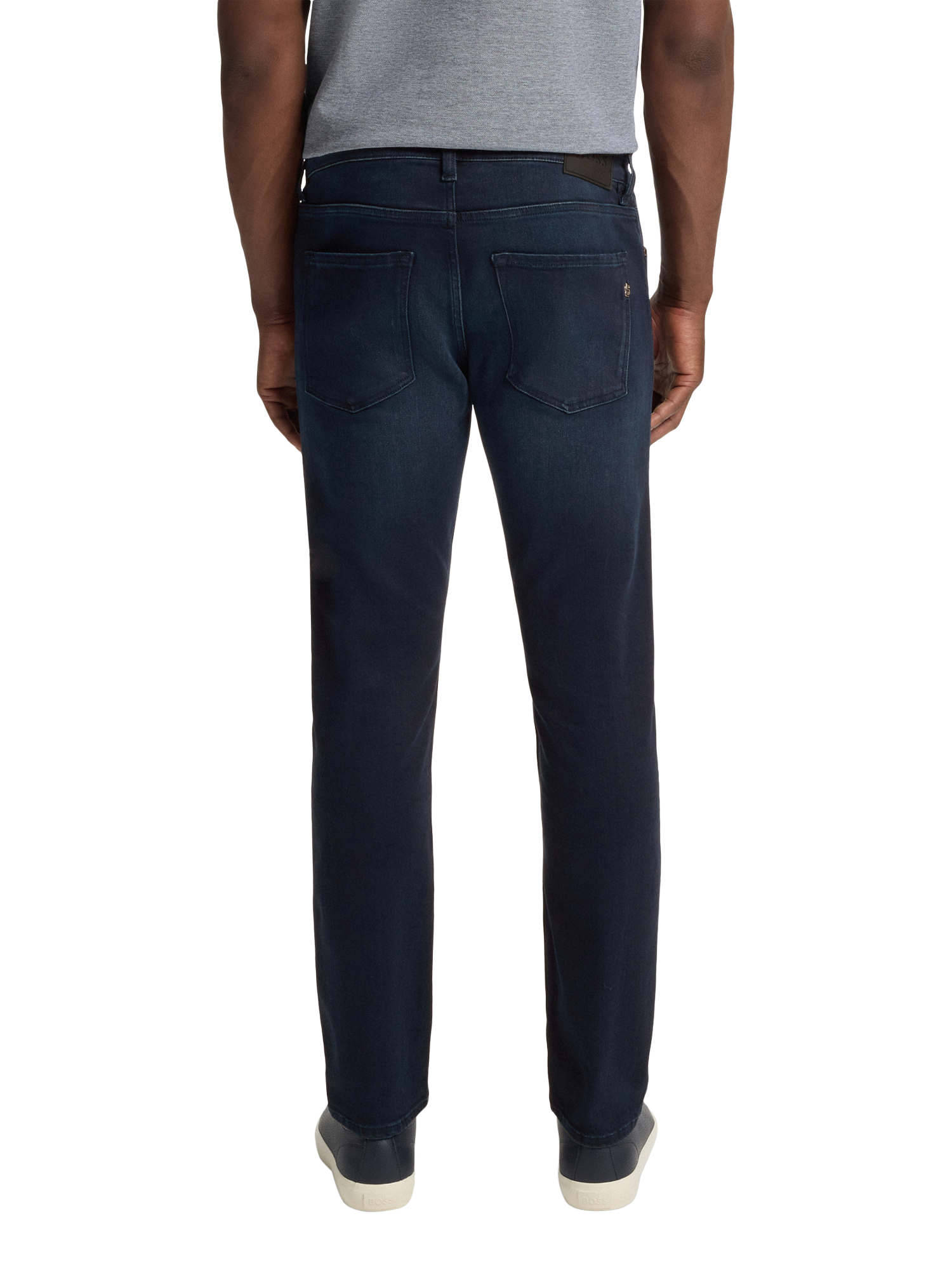Product image 2 of 6, which shows HUGO BOSS BOSS Performance Slim Fit Jeans, Navy, 32R