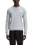 HUGO BOSS BOSS Crew Neck Cotton Blend Jumper