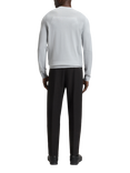 HUGO BOSS BOSS Crew Neck Cotton Blend Jumper