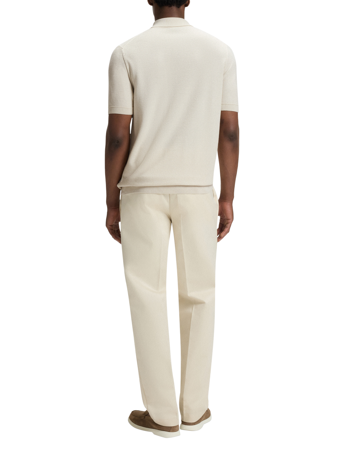 Product image 2 of 5, which shows HUGO BOSS BOSS Black Heritage Polo Shirt, Open White, M