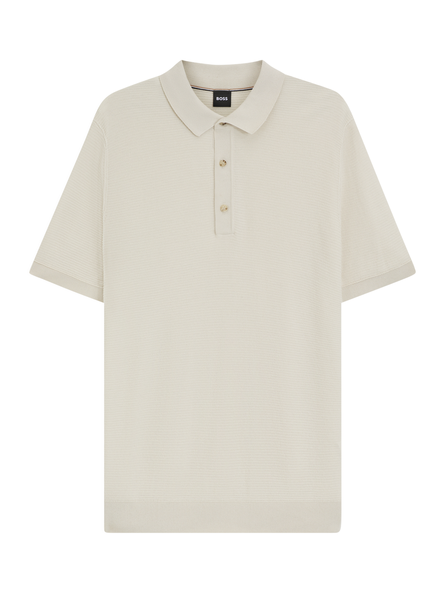 Product image 4 of 5, which shows HUGO BOSS BOSS Black Heritage Polo Shirt, Open White, M