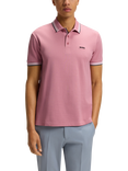 HUGO BOSS BOSS Logo Cotton Polo Shirt