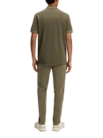 BOSS Cotton Regular Fit Garment-Dyed Piqué Polo Shirt, Open Green