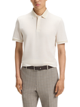 HUGO BOSS BOSS Cotton Polo Shirt, White