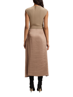 HUGO BOSS BOSS Half Zip Cotton Blend Polo Shirt, Light Blue - view 2, Light Blue