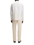 BOSS Slim Fit Linen Shirt, White