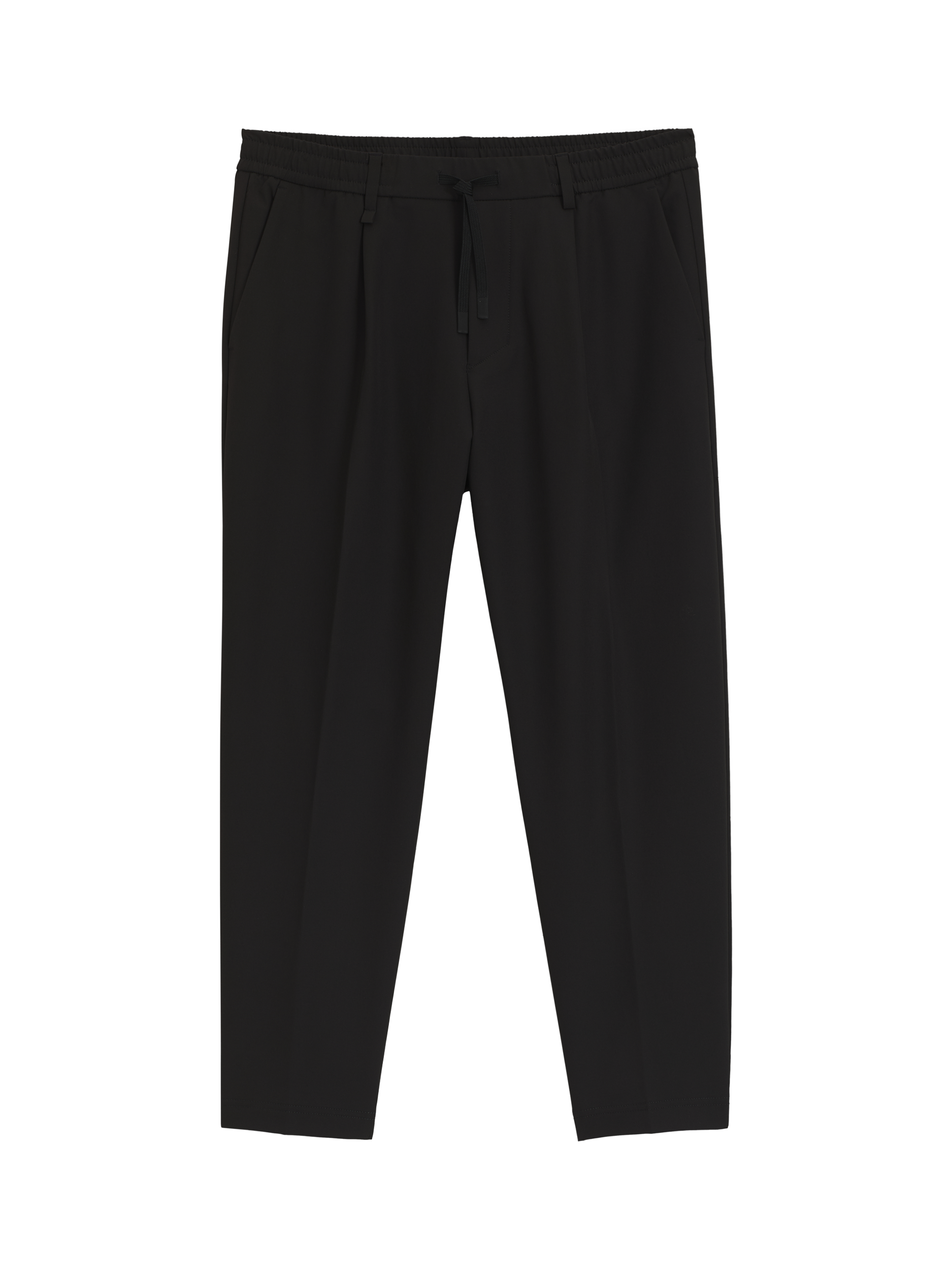 Product image 4 of 6, which shows BOSS TechLite Recycled Technical 4-Way Stretch Suit Trousers, Black, 32R