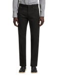 BOSS Cotton Blend Performance Suit Trousers, Black