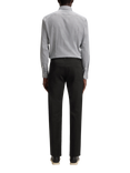BOSS Cotton Blend Performance Suit Trousers, Black