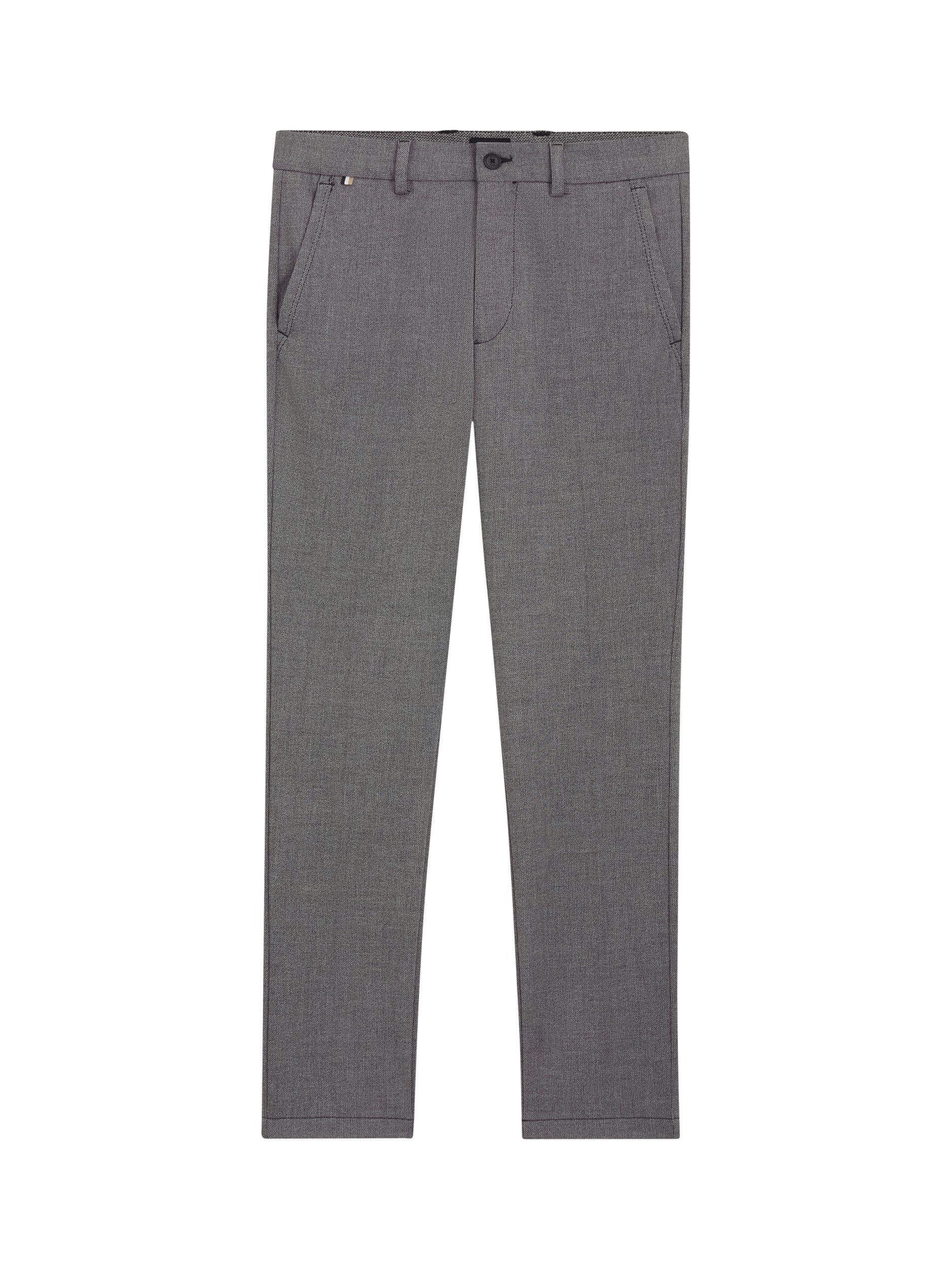 Product image 4 of 6, which shows HUGO BOSS BOSS Slim Fit Tailored Trousers,, Grey, 30R