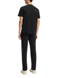 BOSS Cotton Regular Fit Short Sleeve Panther Graphic T-Shirt, Black/Multi