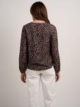 Celtic & Co. Long Sleeved Joni Blouse, Chocolate