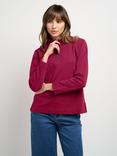 Celtic & Co. Robyn 1/4 Zip Sweatshirt, Very Berry