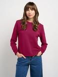 Celtic & Co. Mollie Jersey Sweatshirt, Very Berry