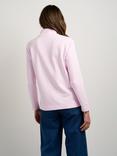 Celtic & Co. Robyn Quarter Zip Jumper, Pink Ice