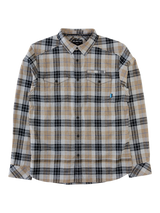 KAVU Lorenzo Check Cotton Shirt, Great Smoky