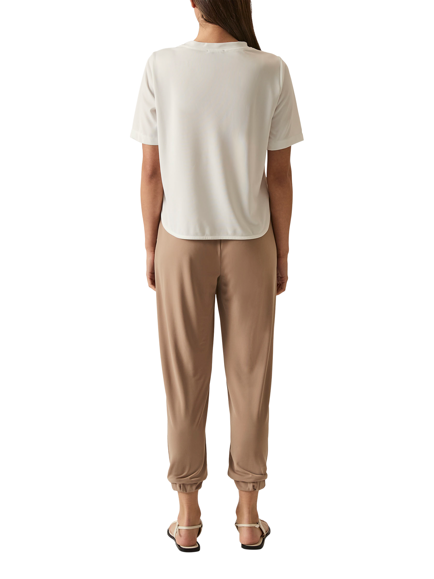 Product image 2 of 6, which shows James Lakeland Jersey T-Shirt, White, 8