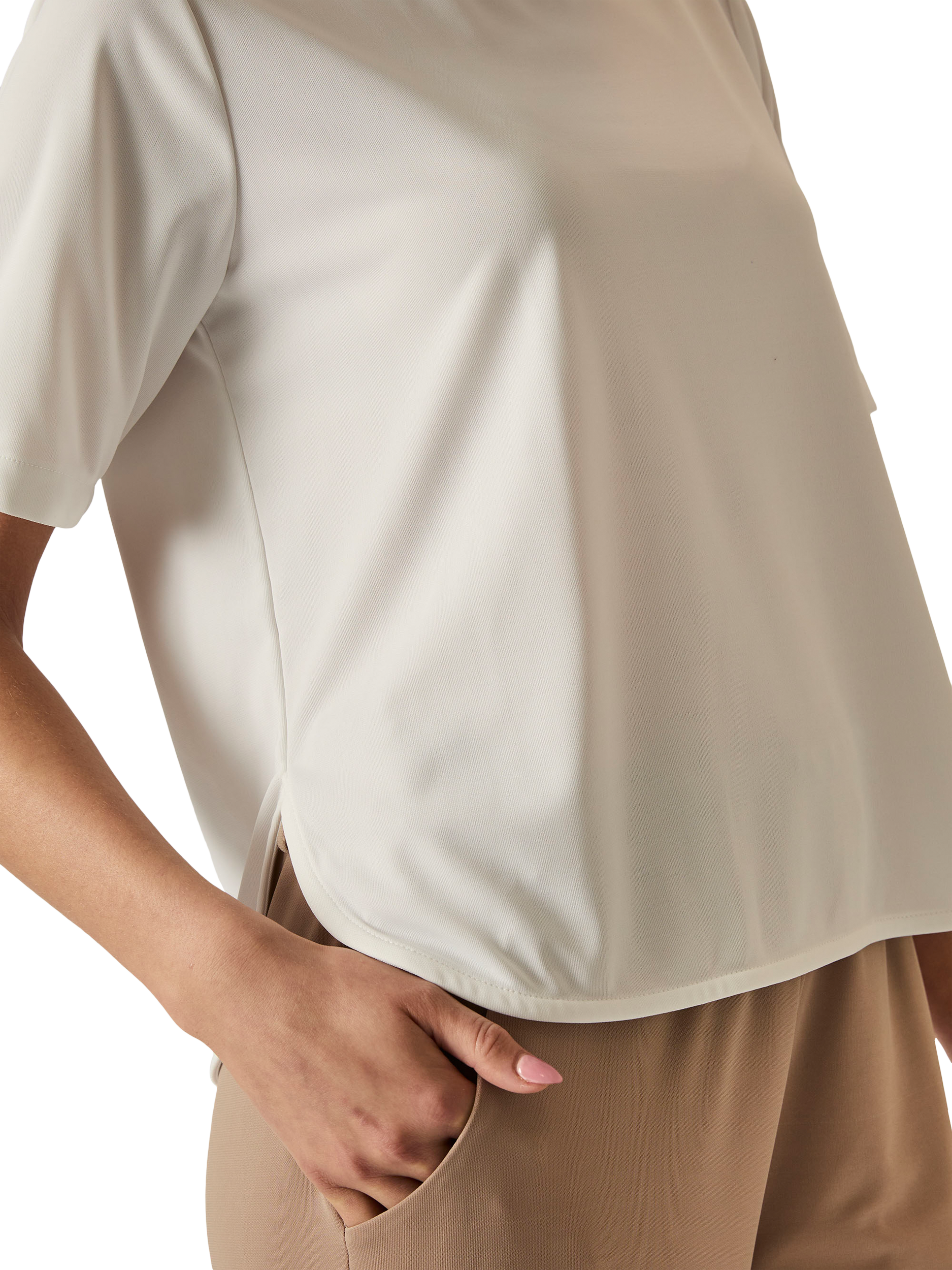 Product image 4 of 6, which shows James Lakeland Jersey T-Shirt, White, 8