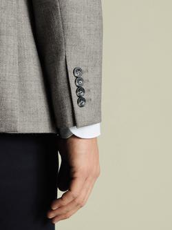 Charles Tyrwhitt Slim Fit Wool Blazer - view 2, Silver Grey