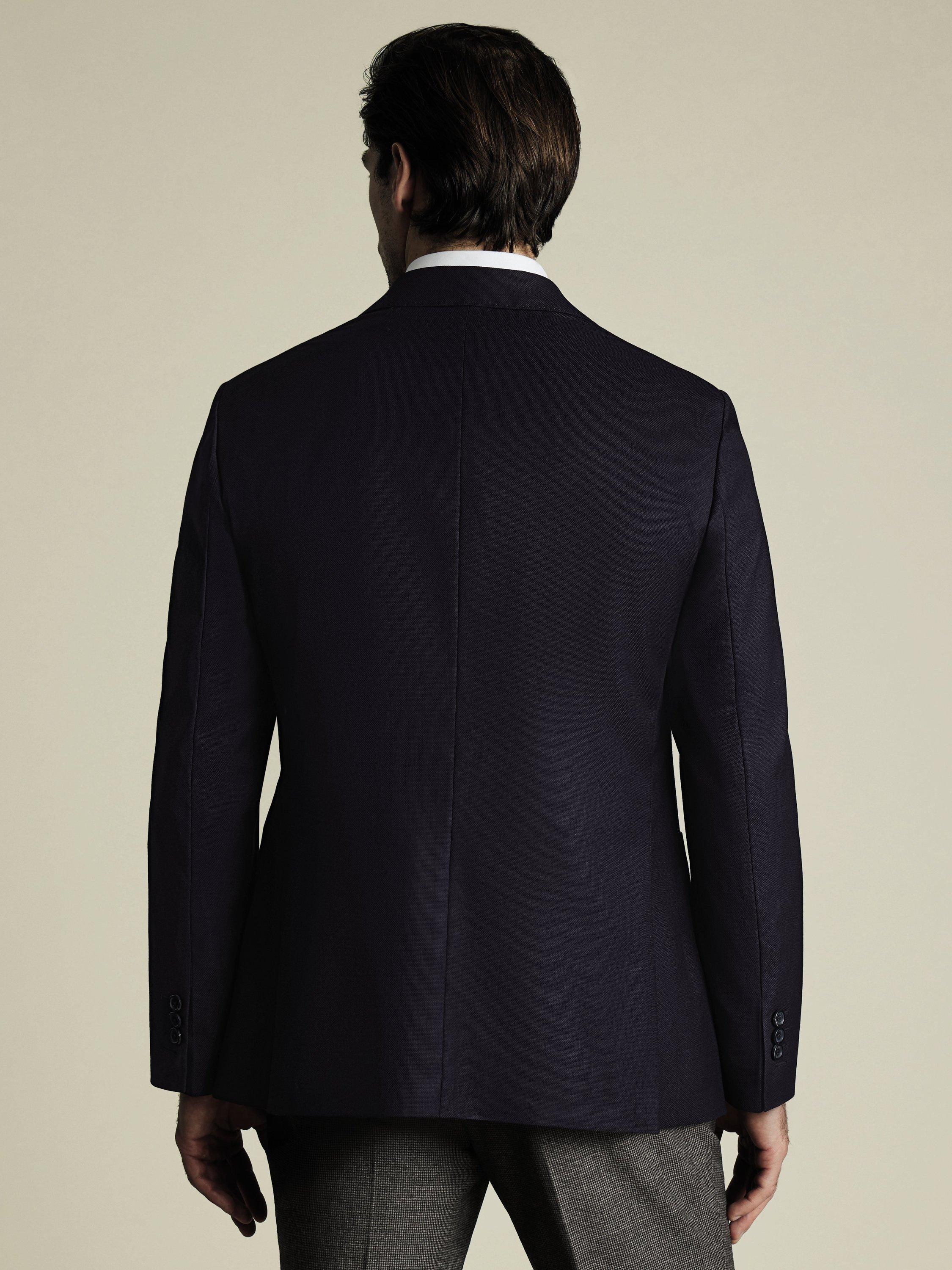 Product image 3 of 5, which shows Charles Tyrwhitt Slim Fit Blazer, Navy, 36R