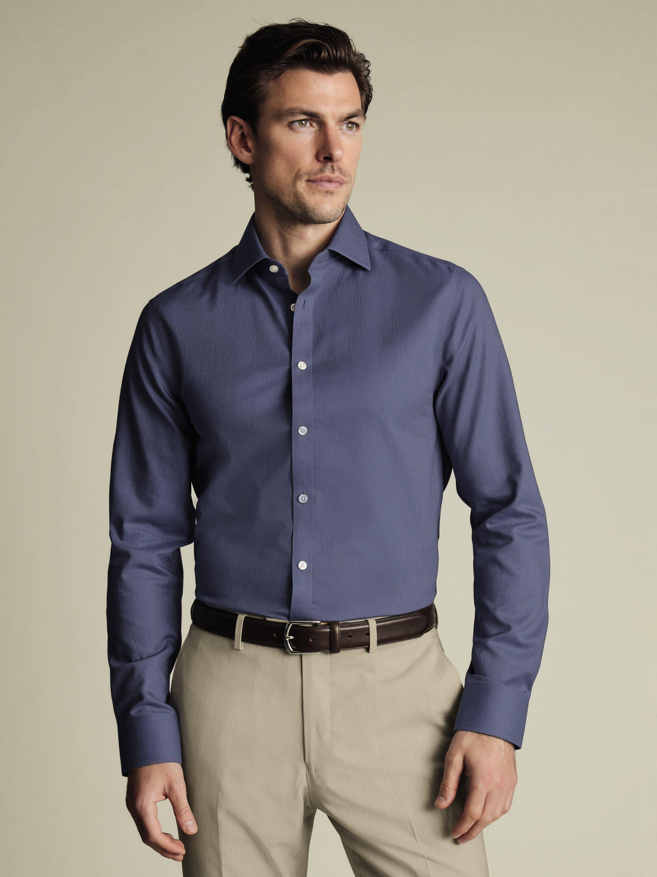 Charles Tyrwhitt Non-Iron Cotton Slim Fit Shirt