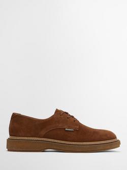 Barbour Harefield Suede Derby Shoes, Toffee Suede, Toffee Suede