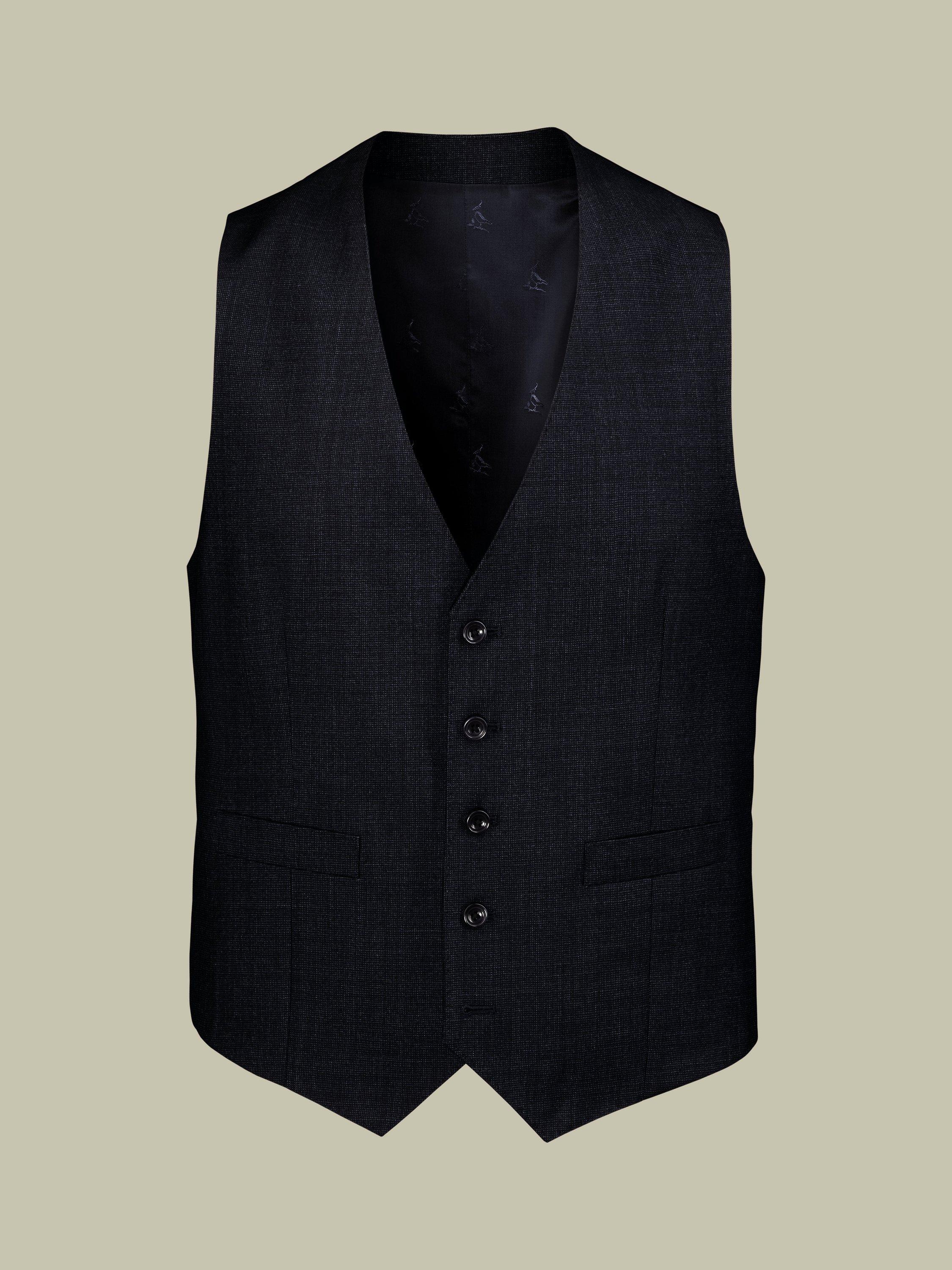 Charles Tyrwhitt Wool Waistcoat, Navy