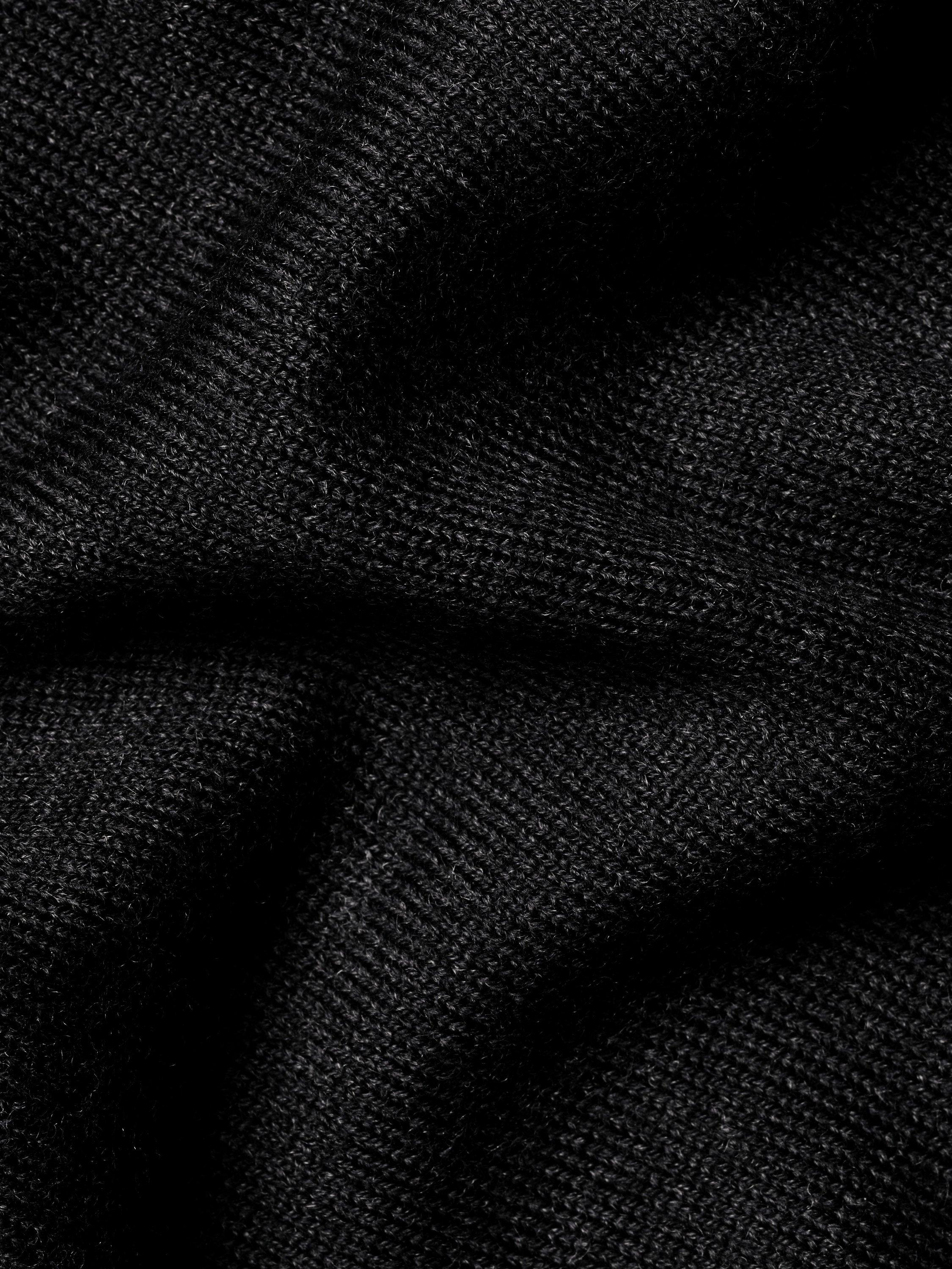 Product image 6 of 6, which shows Charles Tyrwhitt Merino Wool Knit Gilet, Charcoal Grey, S