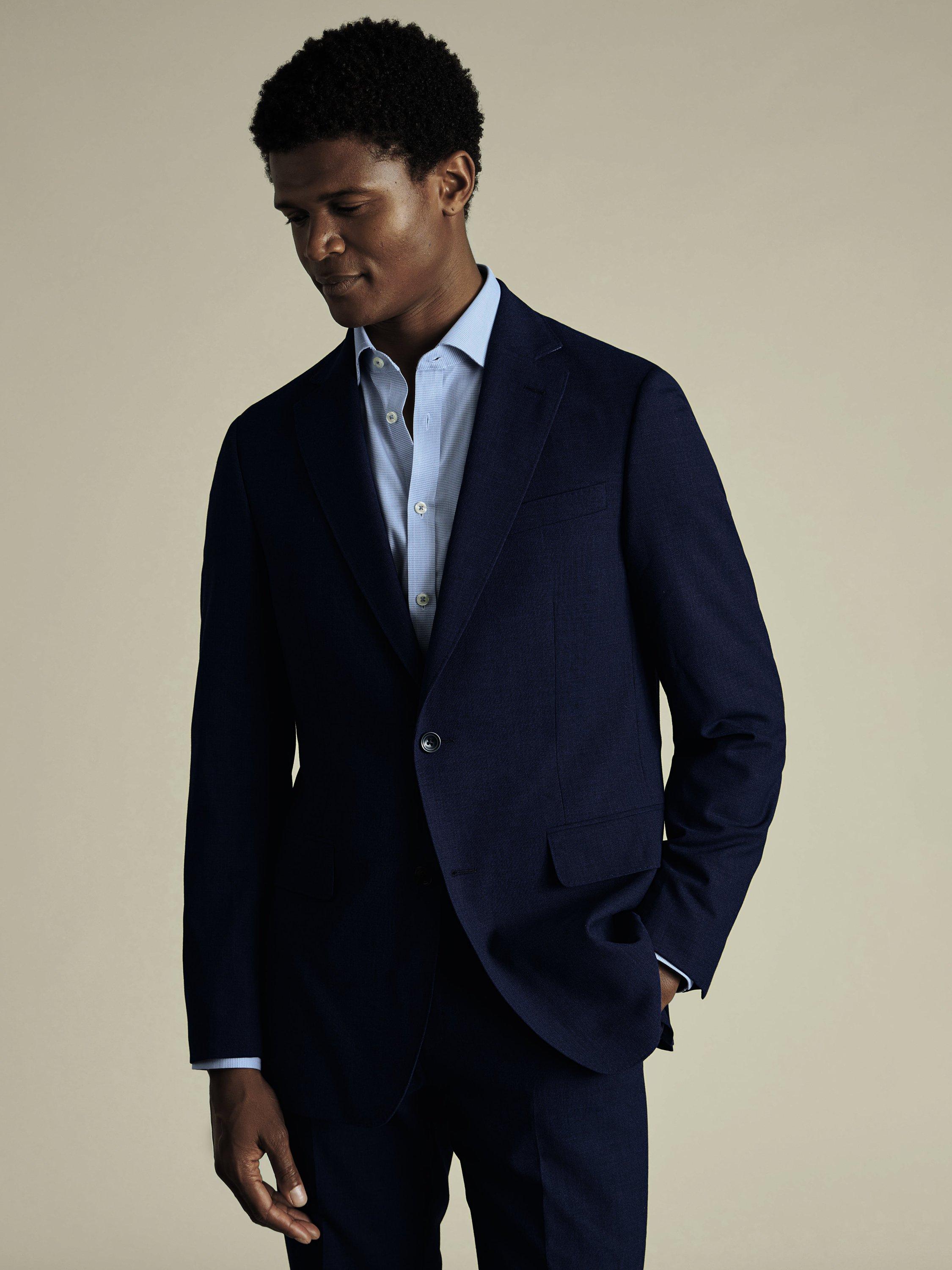 Charles Tyrwhitt Super 120s Merino Wool Suit Jacket