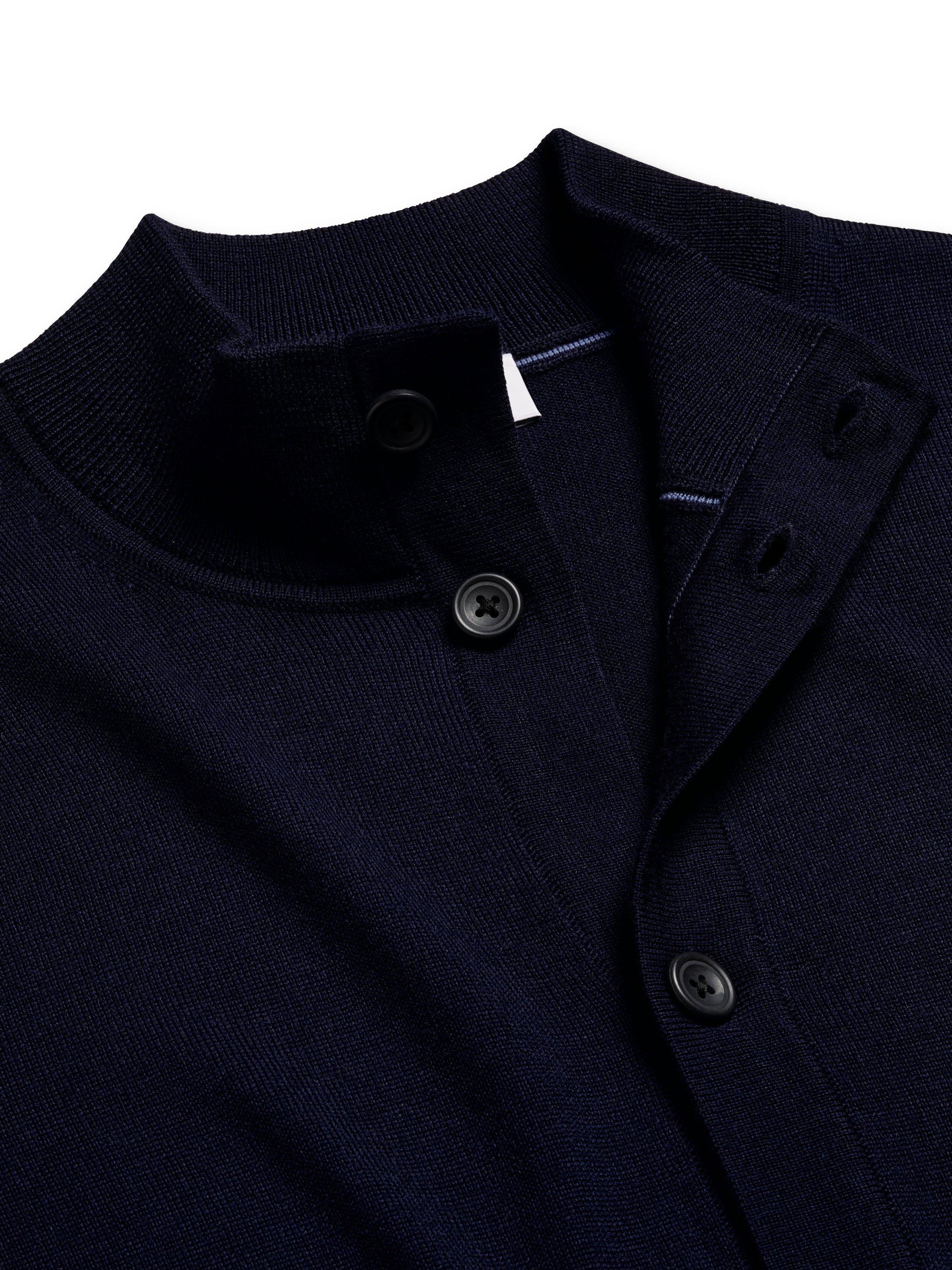 Product image 3 of 5, which shows Charles Tyrwhitt Merino Wool Knit Gilet, Navy, L