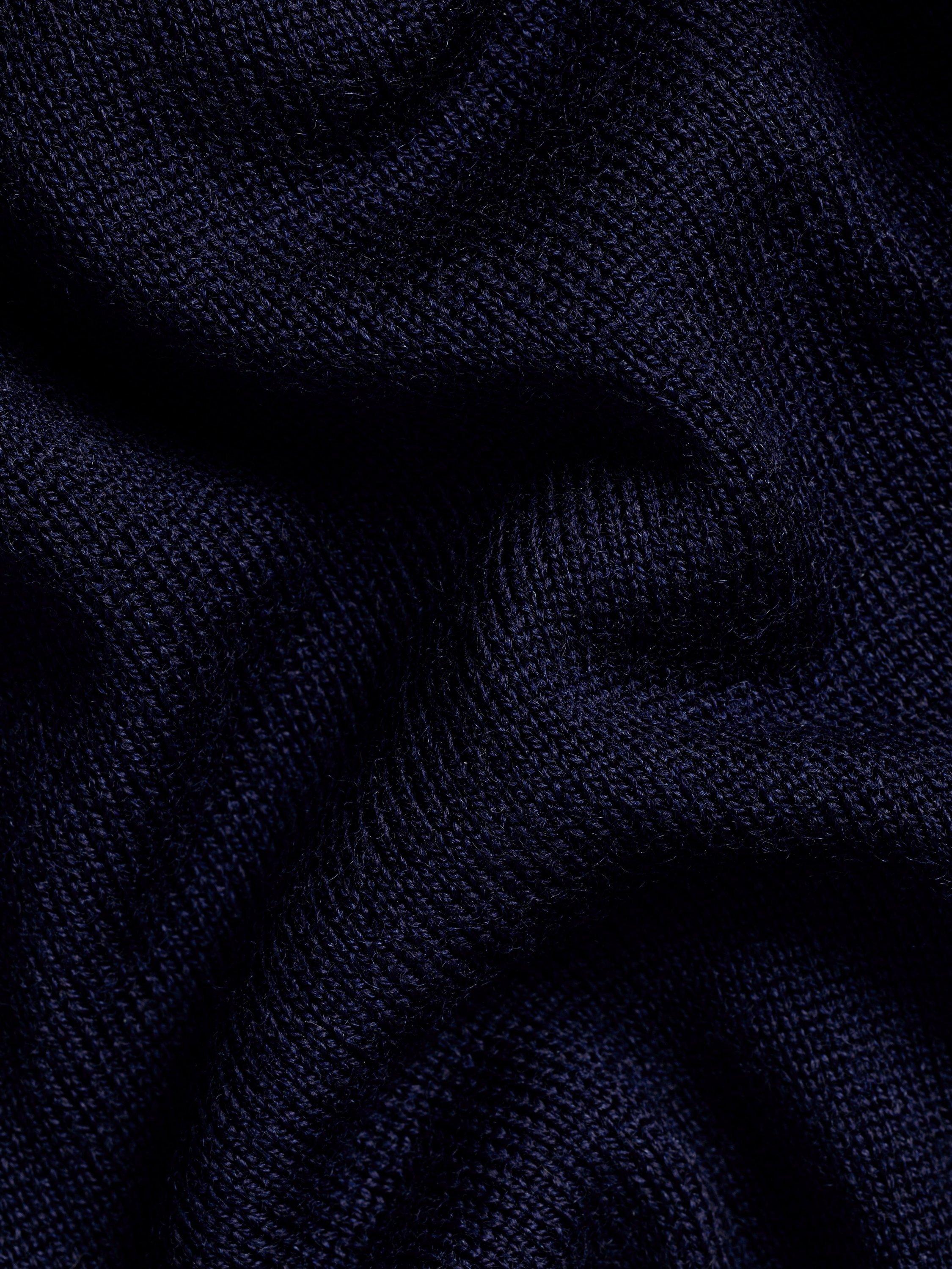 Product image 5 of 5, which shows Charles Tyrwhitt Merino Wool Knit Gilet, Navy, L