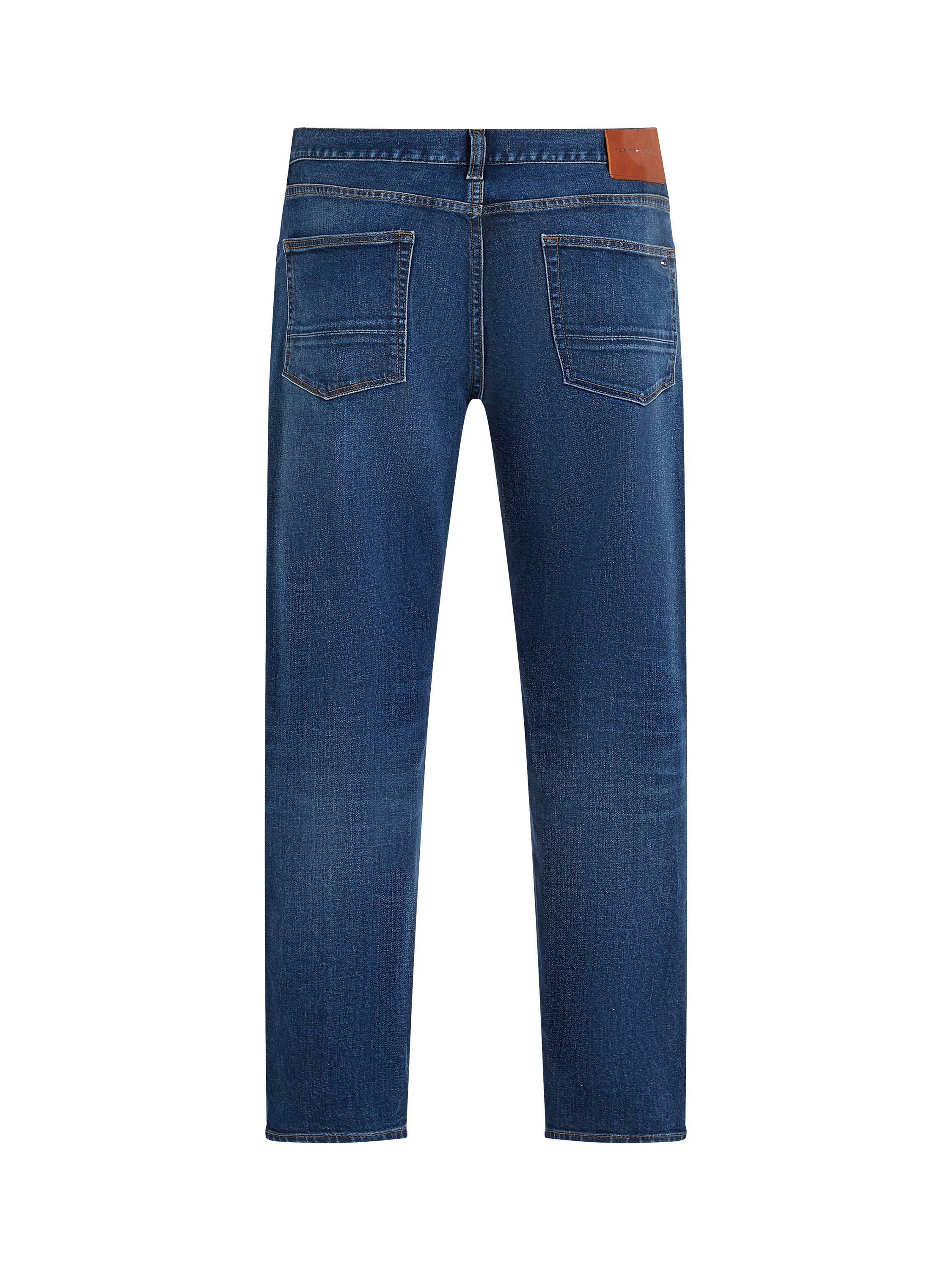 Product image 6 of 6, which shows Tommy Hilfiger Harlem Tapered Fit Jeans, Royal Blue, 28S