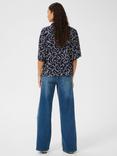 KAFFE KAbarton Half Sleeve Abstract Print Shirt