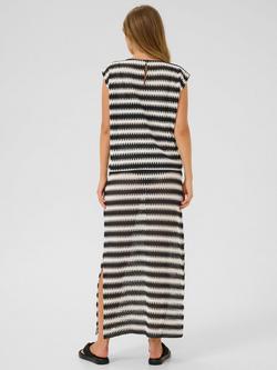 KAFFE Molin Lace Stripe Top, Multi - view 2, Multi