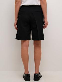 KAFFE Sakura Zipper Shorts, Black - view 2, Black