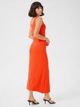 KAFFE KAcarmin Scoop Neck Sleeveless Jersey Dress, Mid Red