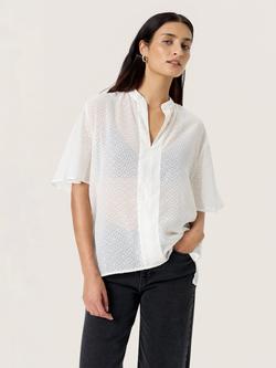 Soaked In Luxury Cammelie Blouse, White