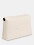 Whistles Fia Fold Top Clutch Bag, Ivory