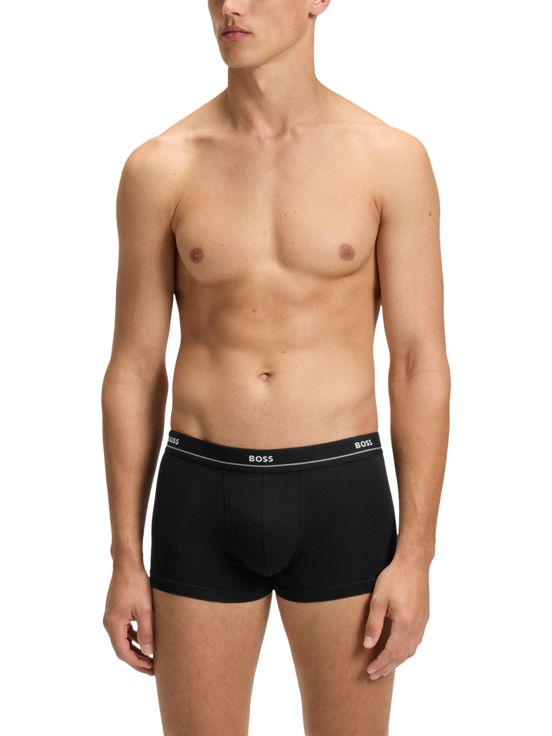 Product image 5 of 7, which shows BOSS Stretch Cotton Logo Trunks, Pack of 5, Multi, XL