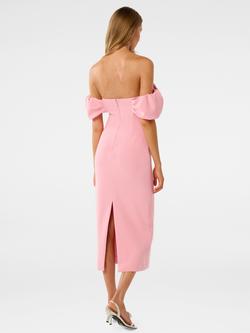 Forever New Jacinta Bodycon Midi Dress - view 2, Prism Pink